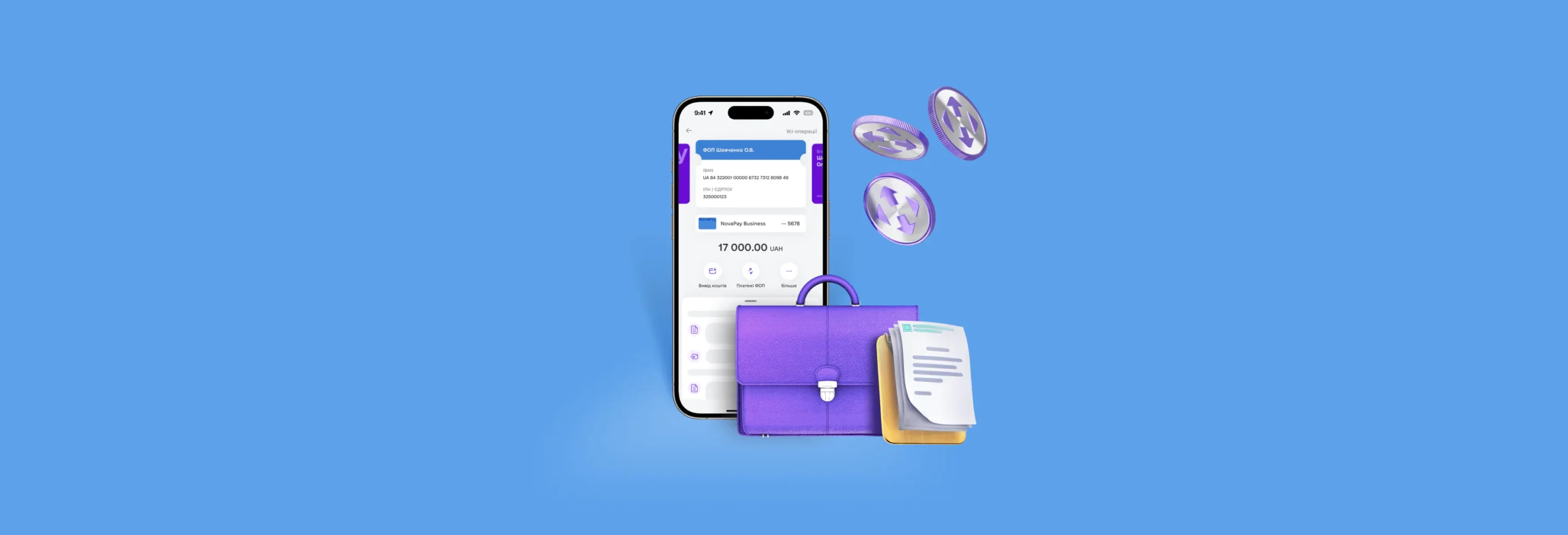 NovaPay запустила відкриття рахунків для ФОП у застосунку