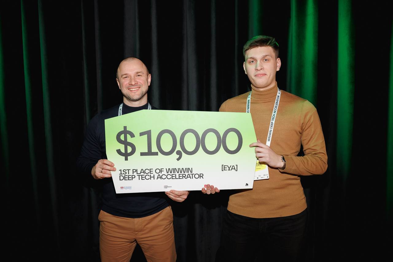 Застосунок для дітей з порушеннями мовлення EYA залучив $10 000 від WinWin Deep Tech Accelerator