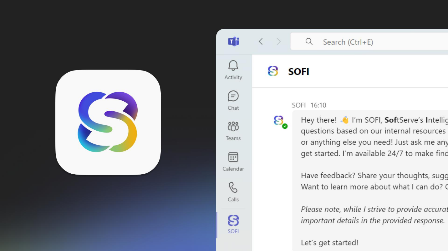 В SoftServe запустили ШІ-асистентку SOFI. У неї вже тисячі користувачів